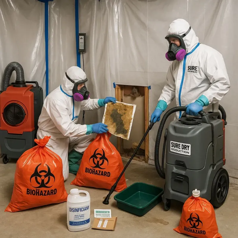 Contaminated Water Handling Protocols process in The Galena Territory, IL