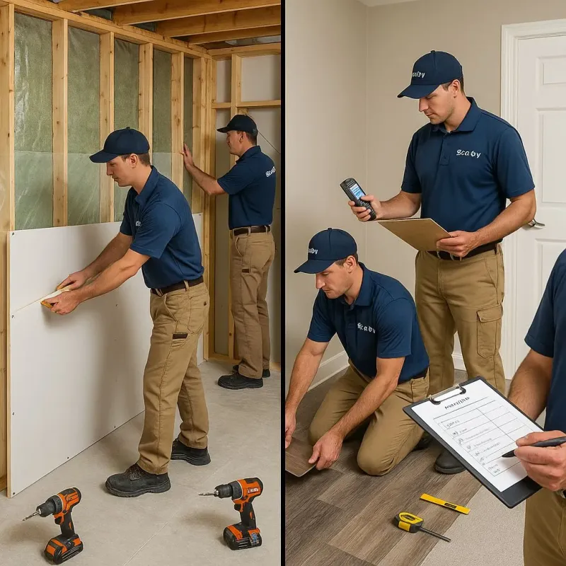 Repairs and Reconstruction process in The Galena Territory, IL